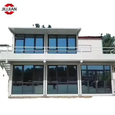 Viacposchodový plochý kontajnerový dom